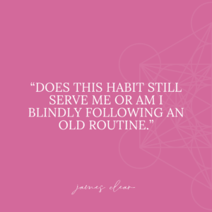 Quote by James Clear on whether your habits are serving where you want to go